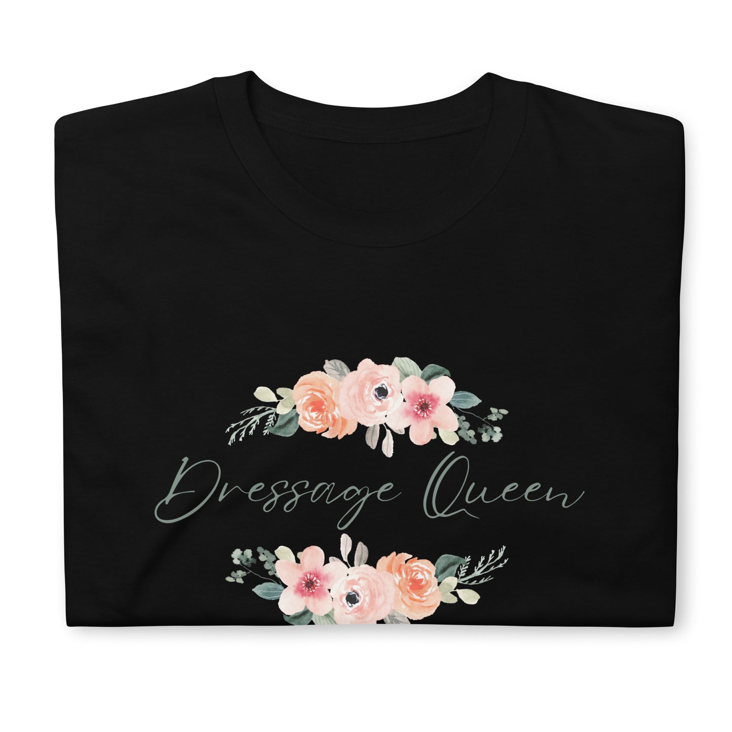 Floral Dressage Queen - Short-Sleeve Unisex T-Shirt