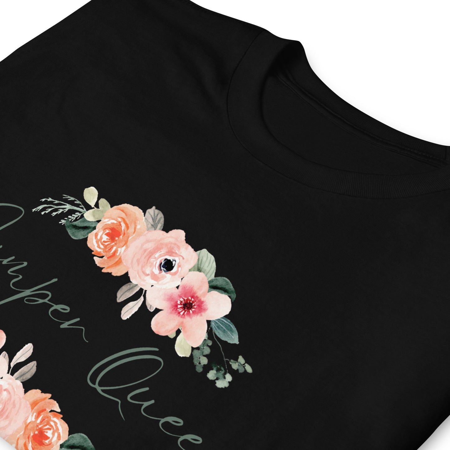 Floral Jumper Queen - Short-Sleeve Unisex T-Shirt