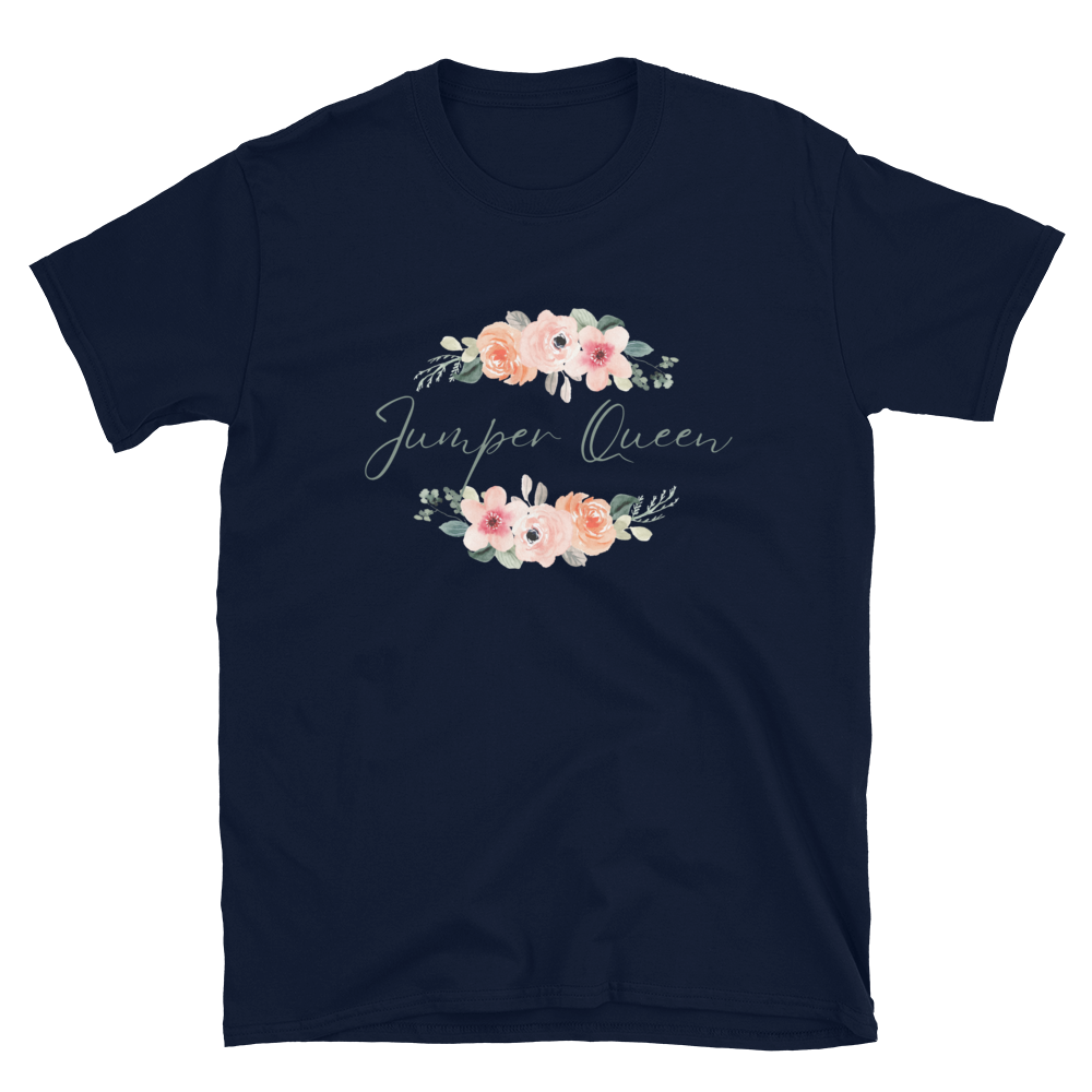 Floral Jumper Queen - Short-Sleeve Unisex T-Shirt