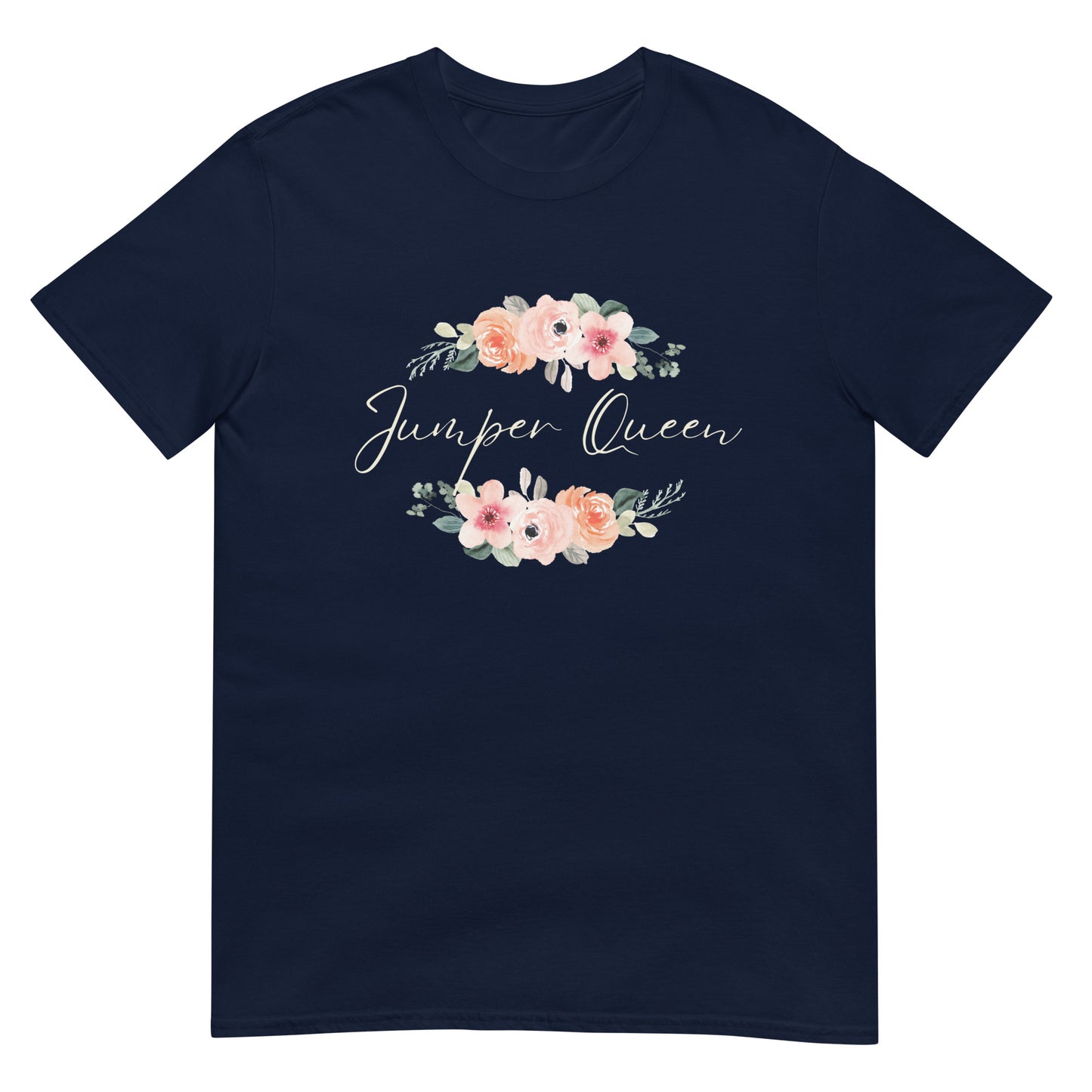 Floral Jumper Queen - Short-Sleeve Unisex T-Shirt