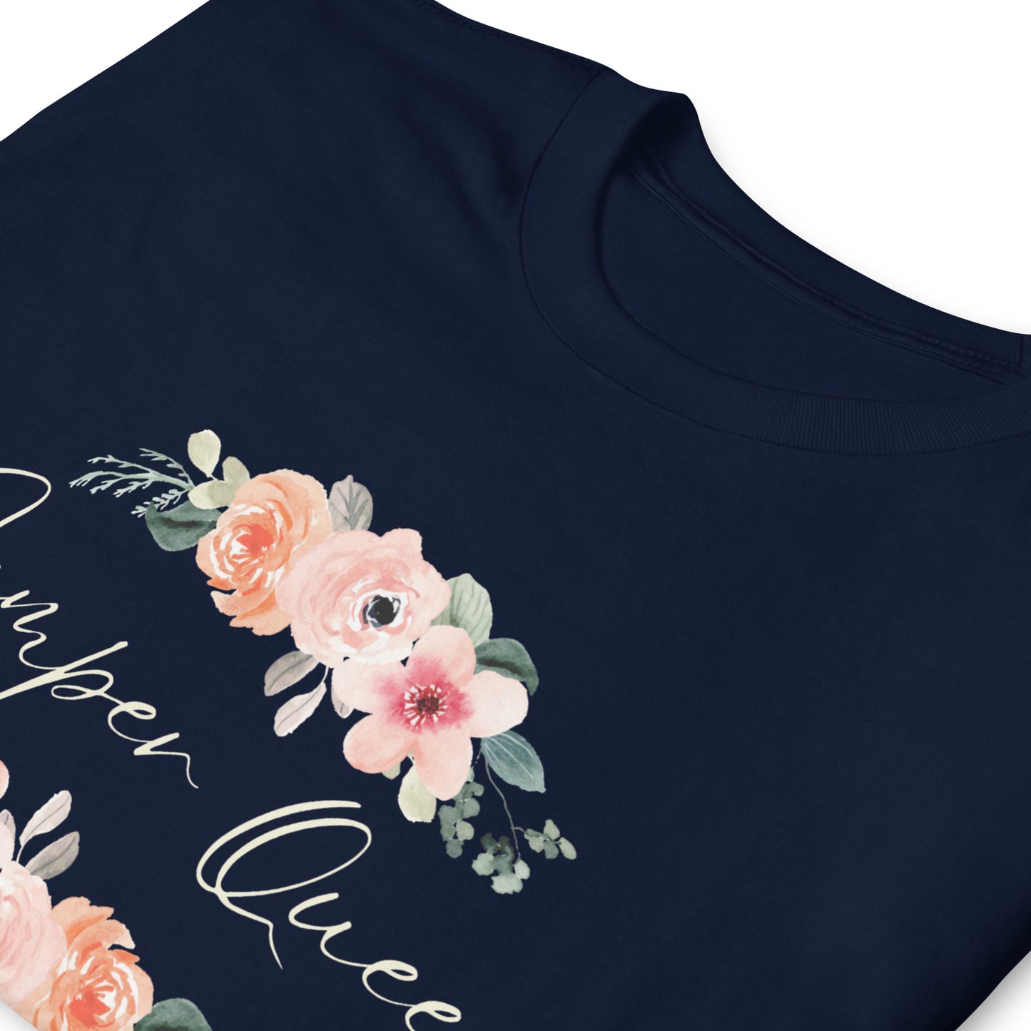 Floral Jumper Queen - Short-Sleeve Unisex T-Shirt