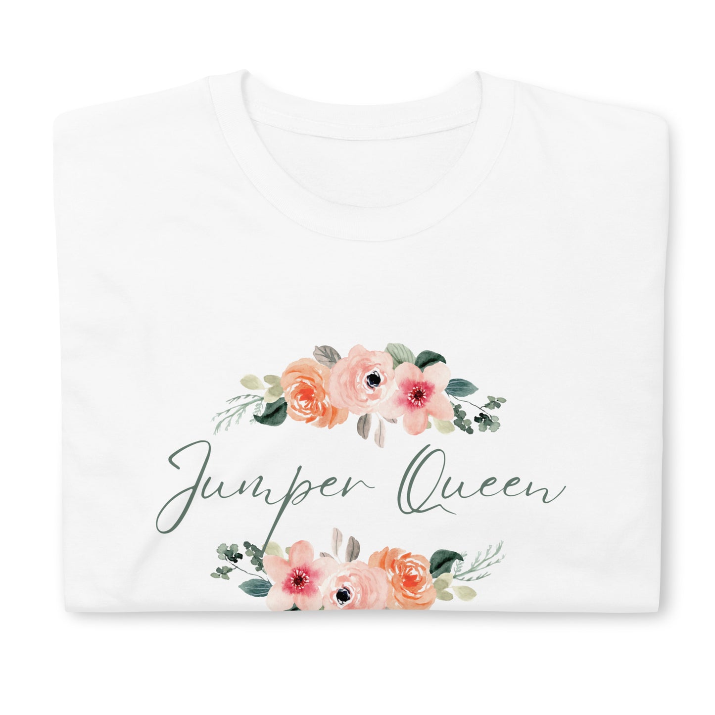 Floral Jumper Queen - Short-Sleeve Unisex T-Shirt