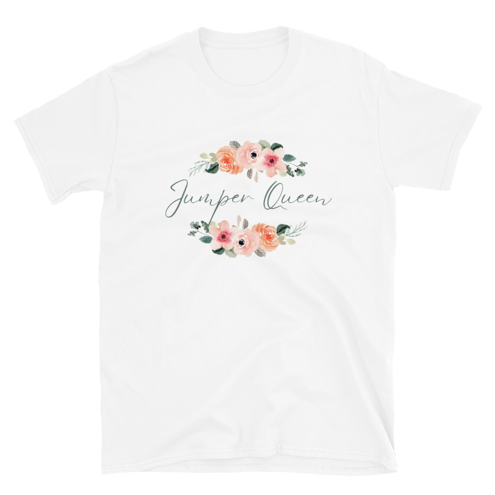 Floral Jumper Queen - Short-Sleeve Unisex T-Shirt