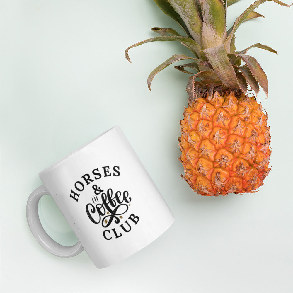 Horses and Coffee Club - Mug - 11 oz/15 oz