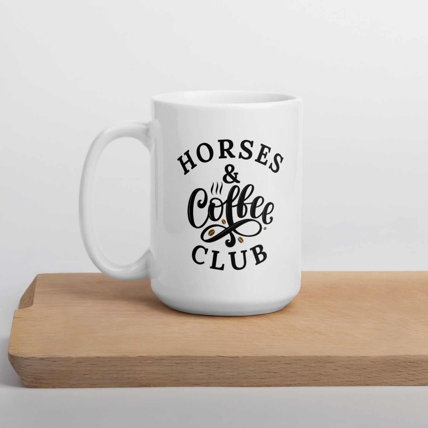 Horses and Coffee Club - Mug - 11 oz/15 oz