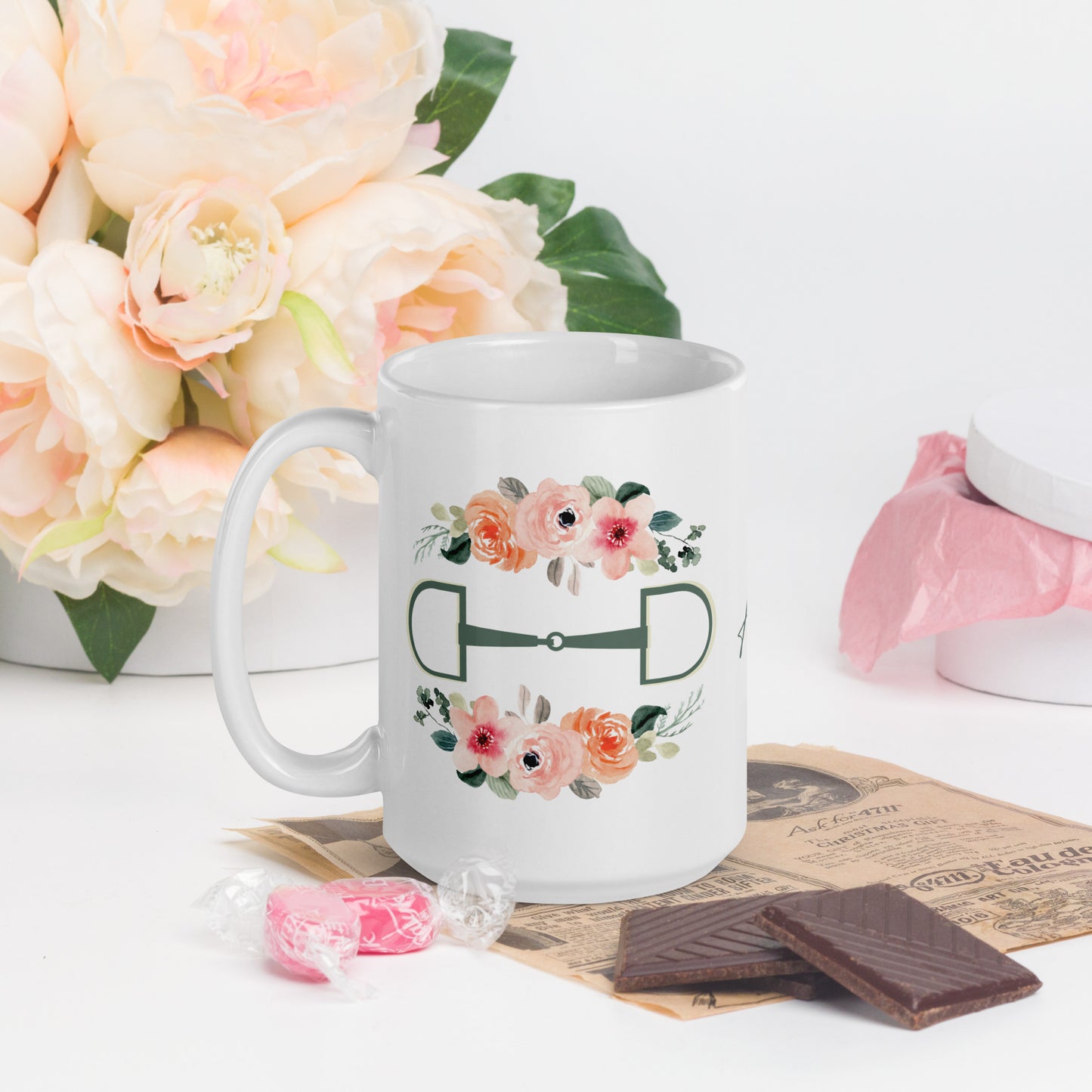 Floral Hunter Princess - Mug 11 oz/15 oz